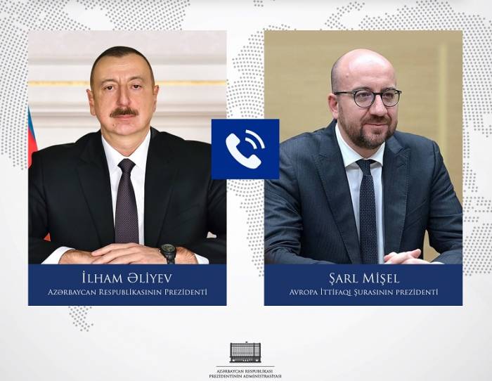 Глава Совета ЕС позвонил Президенту Азербайджана