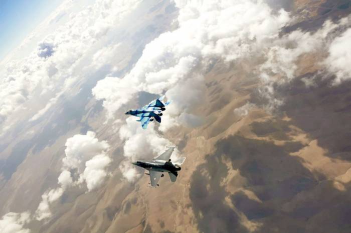 Военные пилоты ВВС Азербайджана участвуют в учениях 