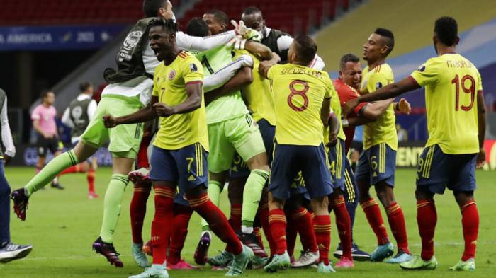 Сборная Колумбии в полуфинале Кубка Америки
