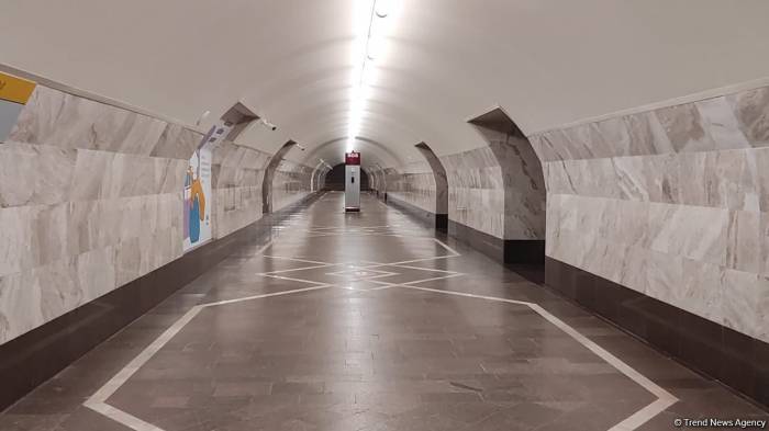 Запущен путь между 2 станциями метро Баку
