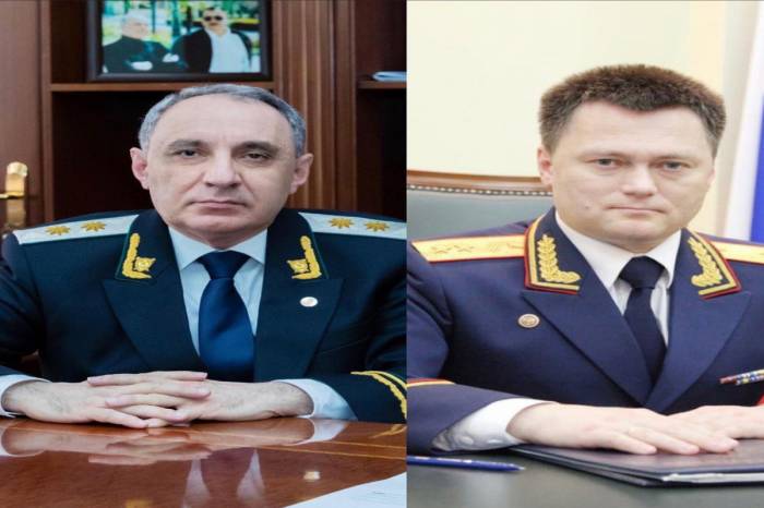 Состоялся телефонный разговор между прокурорами Азербайджана и России