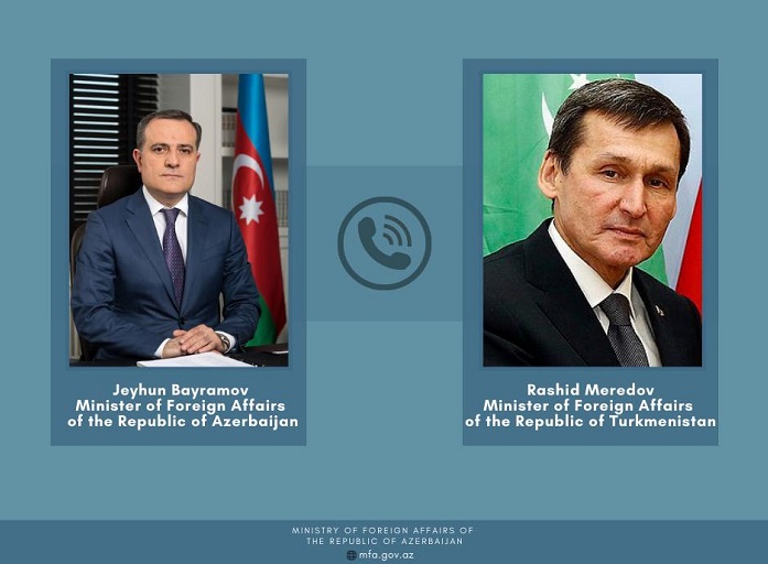 Между главами МИД Азербайджана и Туркменистана состоялся телефонный разговор
 