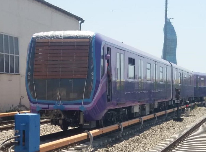 В Азербайджан доставлены новые вагоны метро
