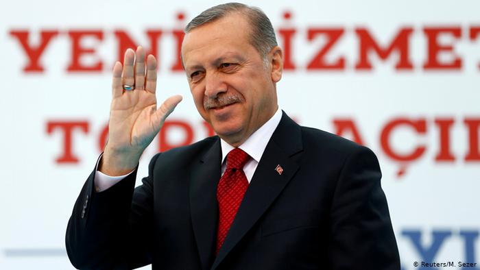 Эрдоган поблагодарил президента Азербайджана 