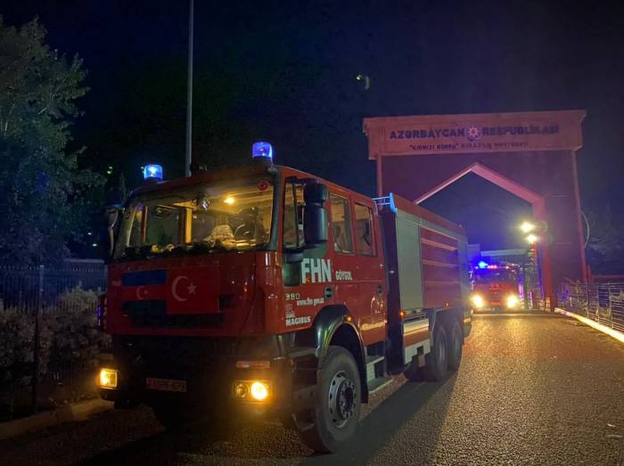 Пожарные МЧС Азербайджана вернулись из Турции - ВИДЕО