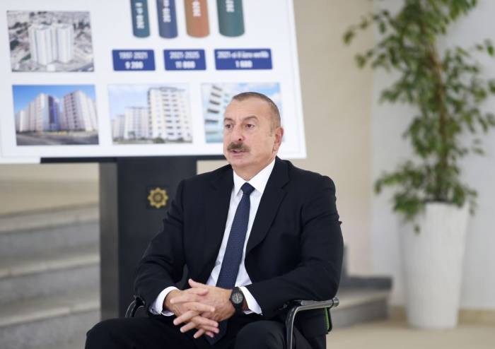 Ильхам Алиев: Восстанавливая сегодня освобожденные территории, мы восстанавливаем историческую справедливость