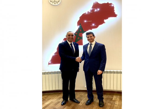 Послы Израиля и Марокко в Азербайджане провели встречу
