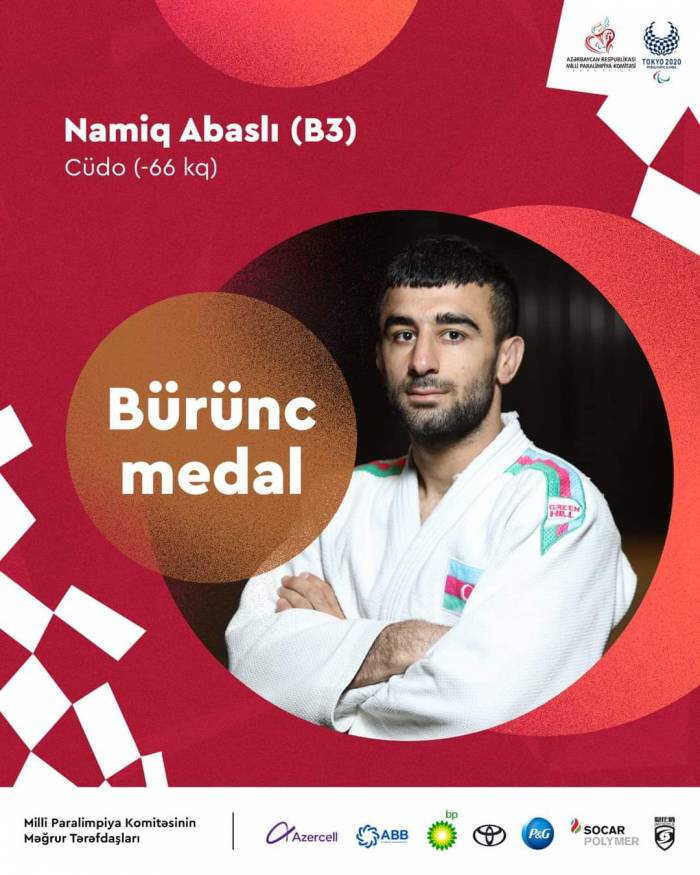 Намик Абаслы завоевал бронзовую медаль в Токио