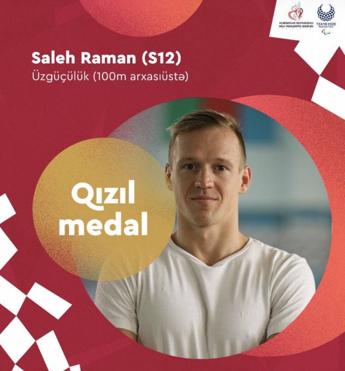 Азербайджанский пловец завоевал золотую медаль в Токио
