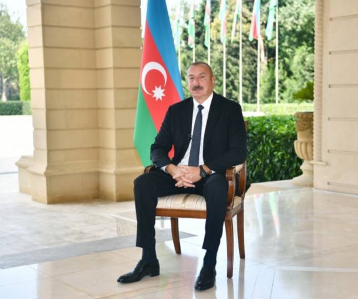 Президент: Целью номер один было освобождение Карабаха и Восточного Зангезура
