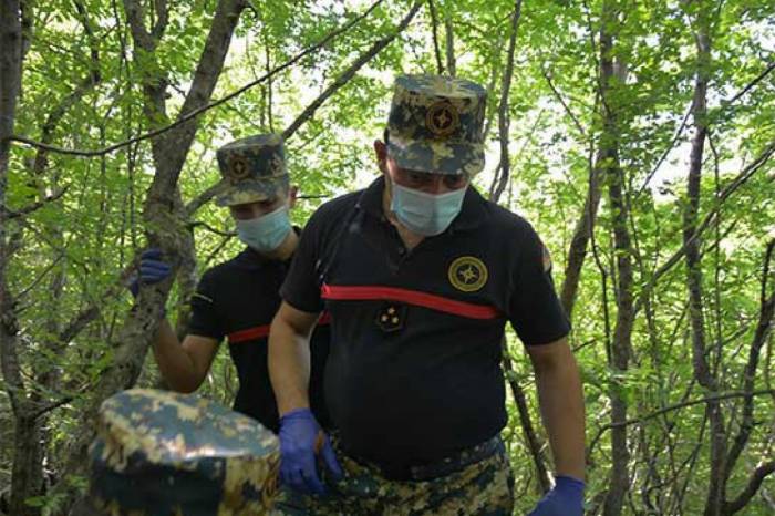 В Физули обнаружены останки армянских военнослужащих
