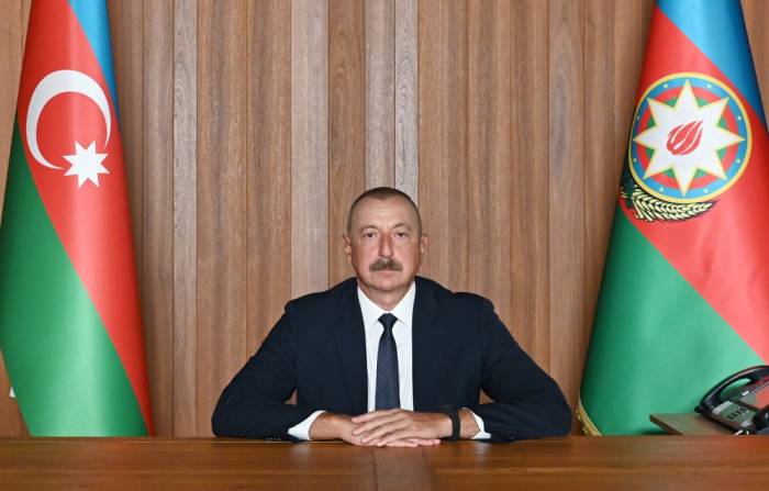 Президент Азербайджана выступил в дебатах 76-й сессии Генеральной Ассамблеи ООН в видеоформате