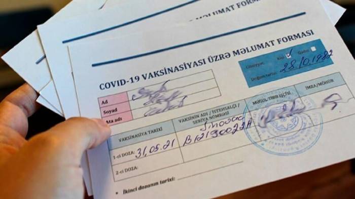 Минздрав Азербайджана о «сертификате о противопоказаниях» к вакцинации 
