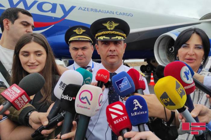 Азербайджанский капитан самолета: Мы начали свободно летать в небе Карабаха