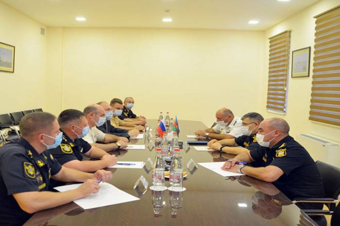 В Баку состоялась встреча военных моряков Азербайджана и России
