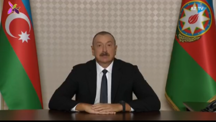 Ильхам Алиев обращается к народу - ПРЯМАЯ ТРАНСЛЯЦИЯ