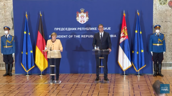 Euronews: Ангела Меркель в Сербии