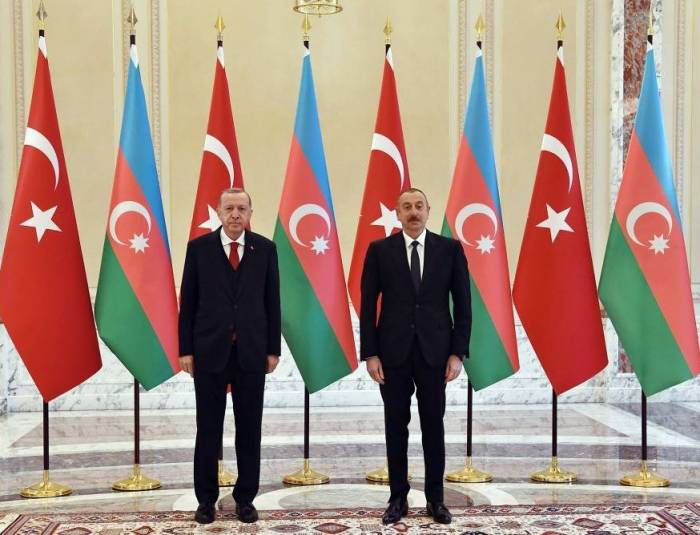 В Зангилане прошла официальная церемония встречи Президента Турции
