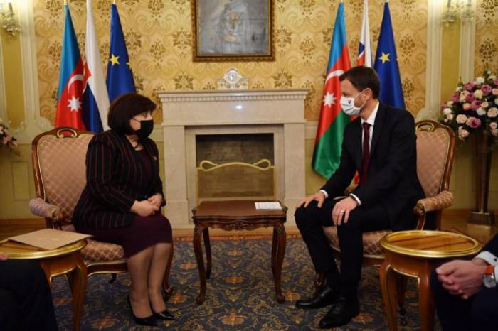 Сахиба Гафарова встретилась с премьер-министром Словакии
