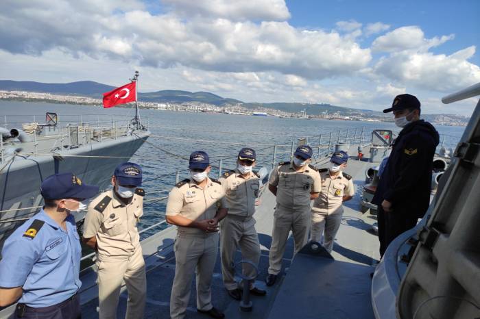 Азербайджанские военные моряки прошли стажировку в Турции