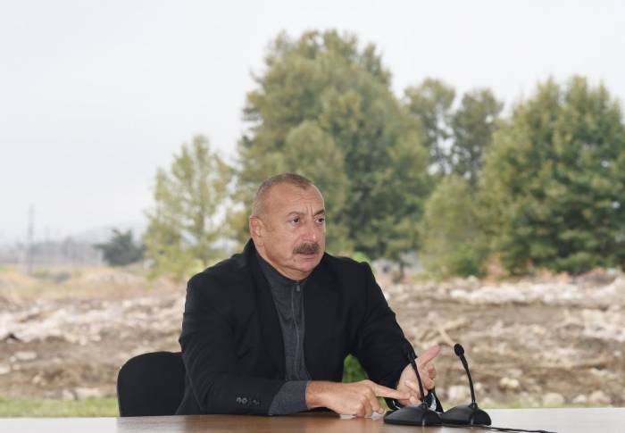Ильхам Алиев: Наше "Большое возвращение" началось с Джебраила