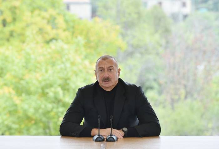 Ильхам Алиев: Армяне были переселены в Гадрут из Ирана в XIX веке