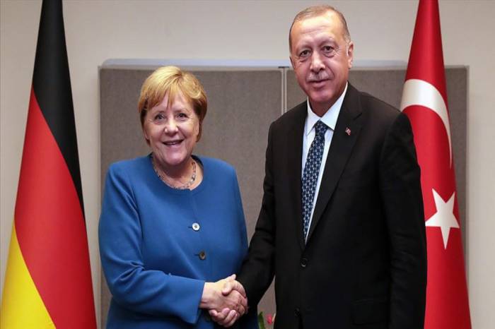 Эрдоган встретился с Меркель
