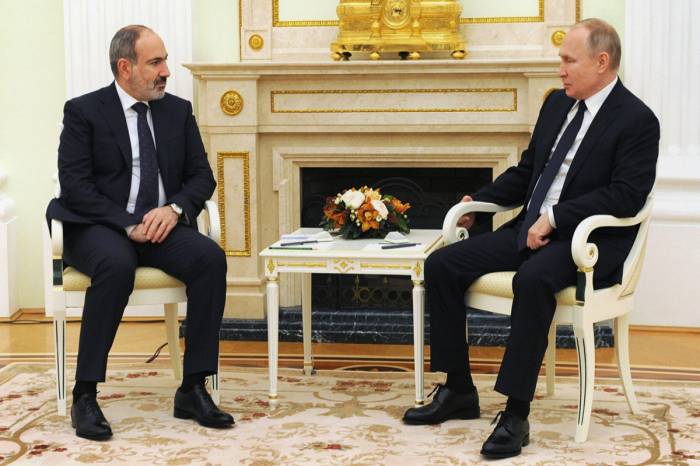 Путин и Пашинян обсудят в Москве реализацию трехсторонних заявлений