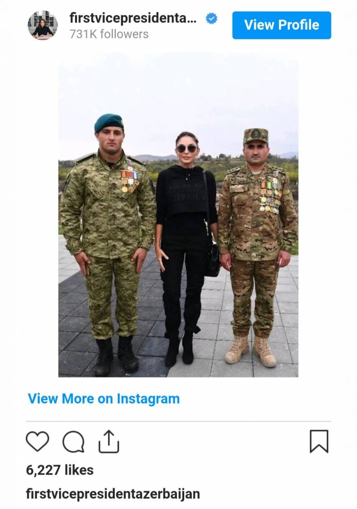 Мехрибан Алиева встретилась с героями Отечественной войны