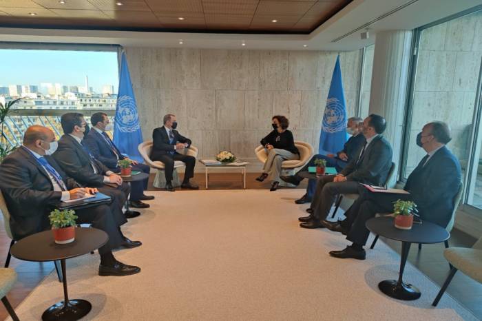Джейхун Байрамов встретился с гендиректором ЮНЕСКО
