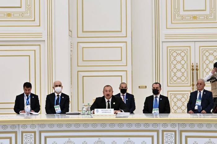 Ильхам Алиев: Сегодня могу сказать, что Зангезурский коридор становится реальностью