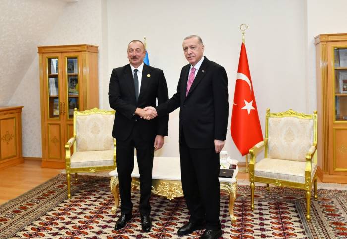 Состоялась встреча Ильхама Алиева с Реджепом Тайипом Эрдоганом 
