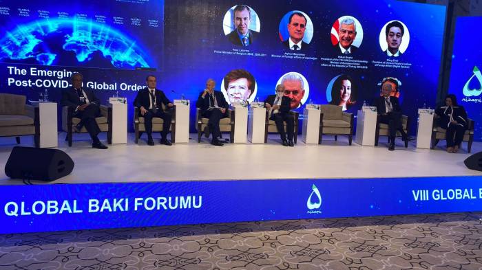 В рамках VIII Глобального Бакинского форума проводится первая панель 

