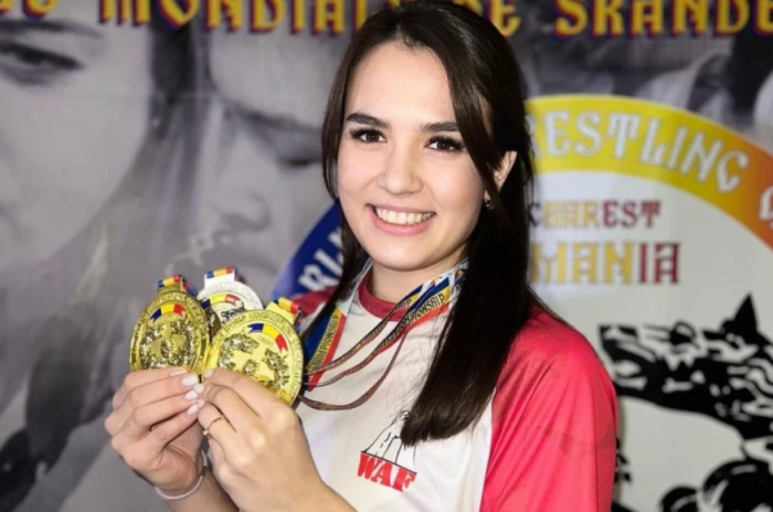 Татарстанская спортсменка привезла три медали с чемпионата мира по армрестлингу