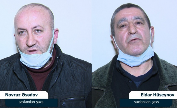 В Баку двое мужчин задержаны за продажу пиротехники - ВИДЕО

