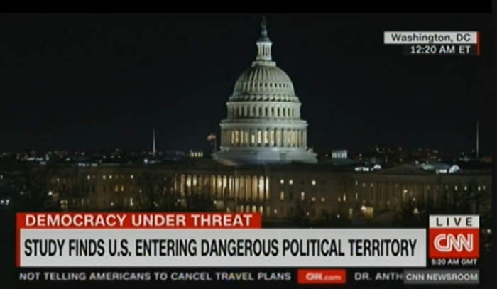 CNN: США — больше не демократическое государство, и оно на пороге гражданской войны