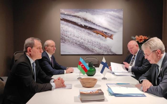 Состоялась встреча глав МИД Азербайджана и Финляндии
