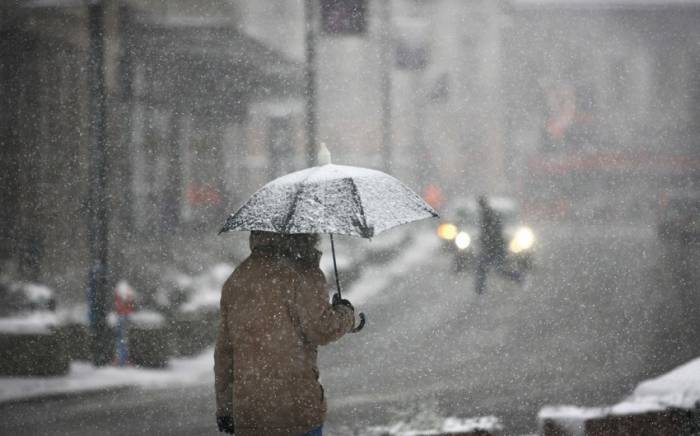 Завтра в Баку ожидается интенсивный снегопад