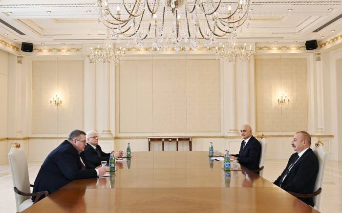 Президент Азербайджана принял заместителя премьер-министра России