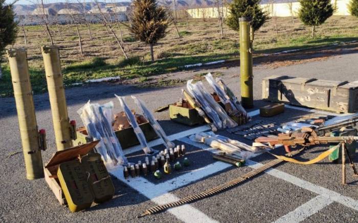 В Физули обнаружены брошенные армянами ракетные комплексы