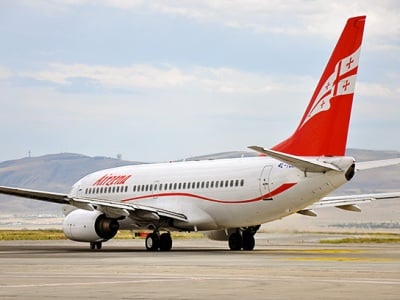 Georgian Airways отменила прямой чартерный рейс Тбилиси-Москва-Тбилиси