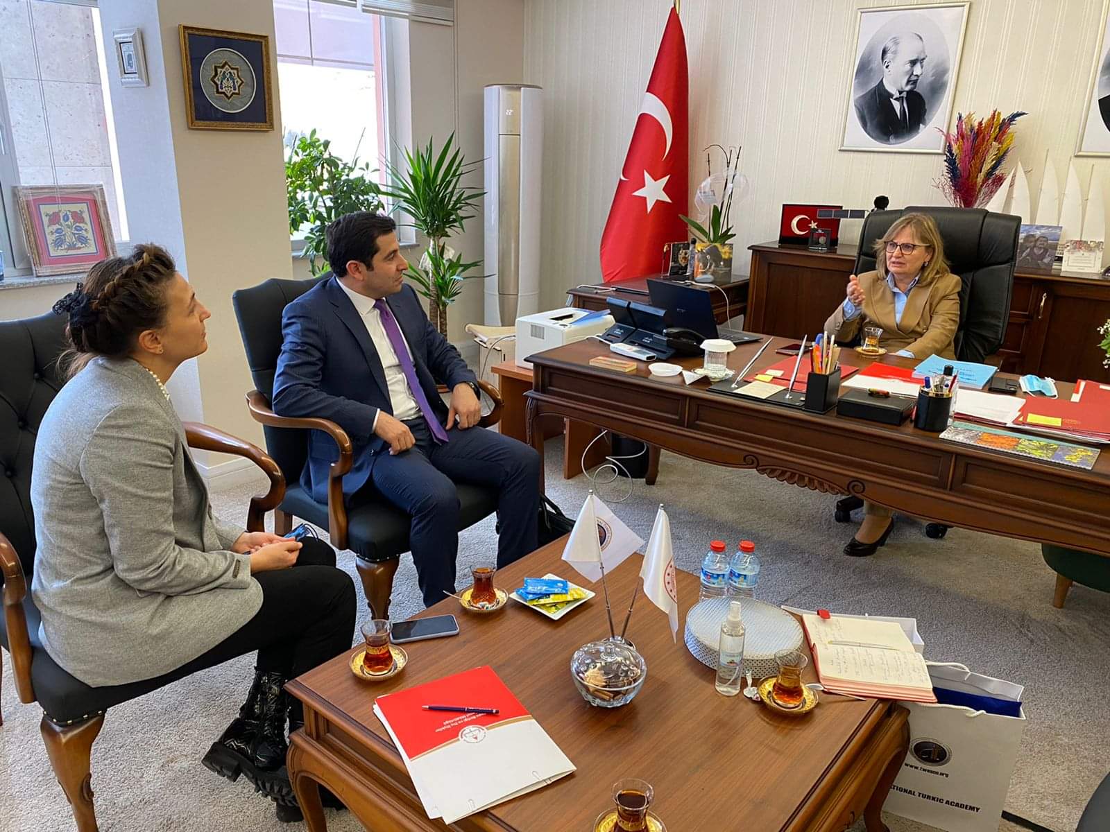 Тюркская академия и Министерство образования Турции укрепляют сотрудничество - ФОТО