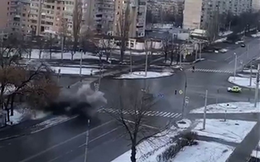 Из опасных районов Харькова эвакуированы 30 азербайджанцев