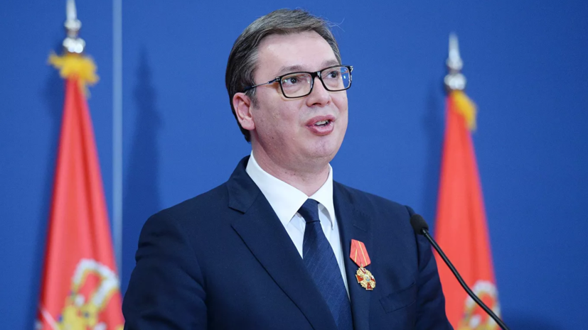 Президент Сербии Вучич распустил парламент и назначил выборы на 3 апреля
