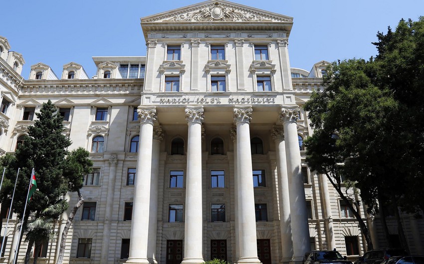 МИД Азербайджана об искаженной публикации на странице внешнеполитического ведомства РФ