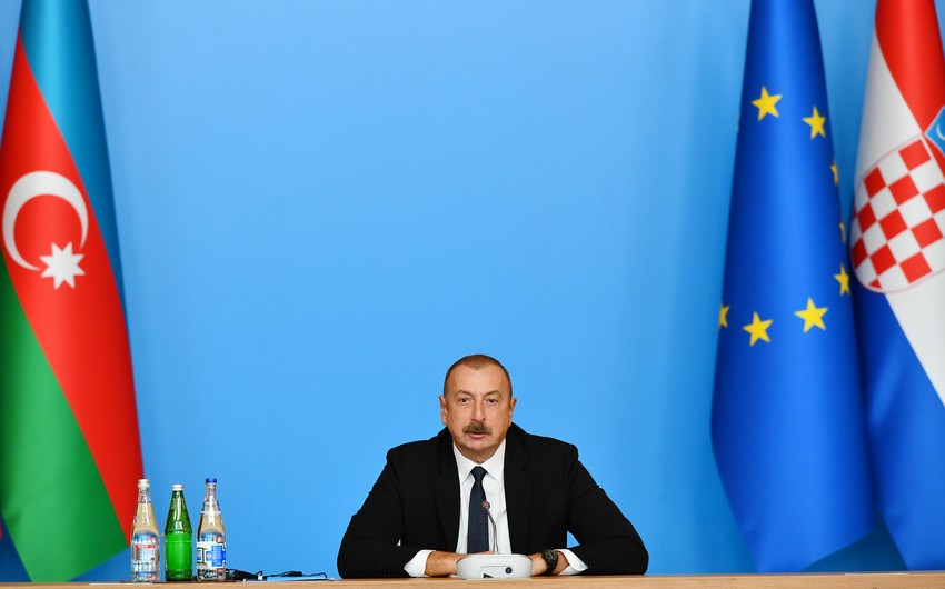 Президент Азербайджана выступил на заседании Консультативного совета по ЮГК
