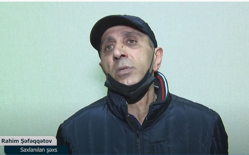 В Баку бывший заключенный задержан с автоматом "Калашникова"
