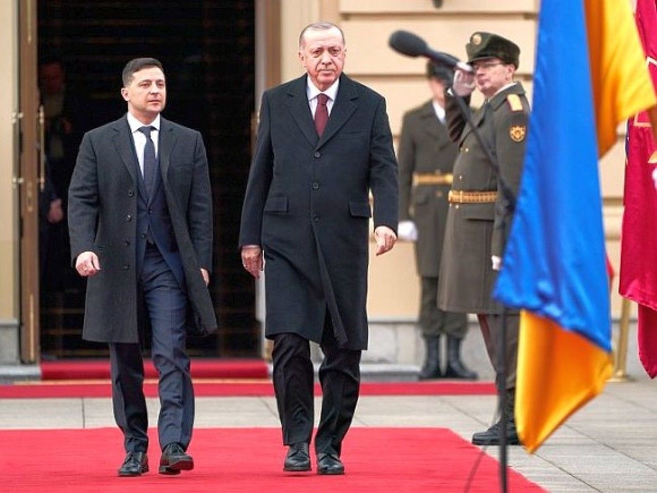 Эрдоган прибыл в Украину
