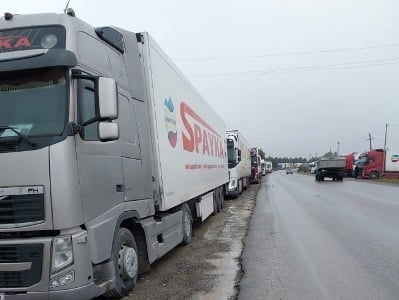 Таможенный атташе: На КПП «Верхний Ларс» скопилось 100-150 армянских автомобилей