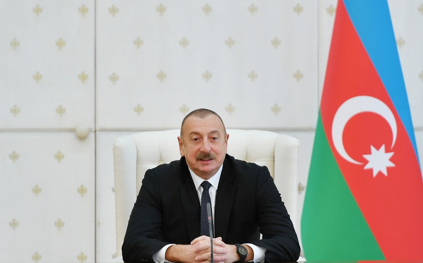 Президент: Наша победа вечна, мы - народ, освободивший Карабах от врага
